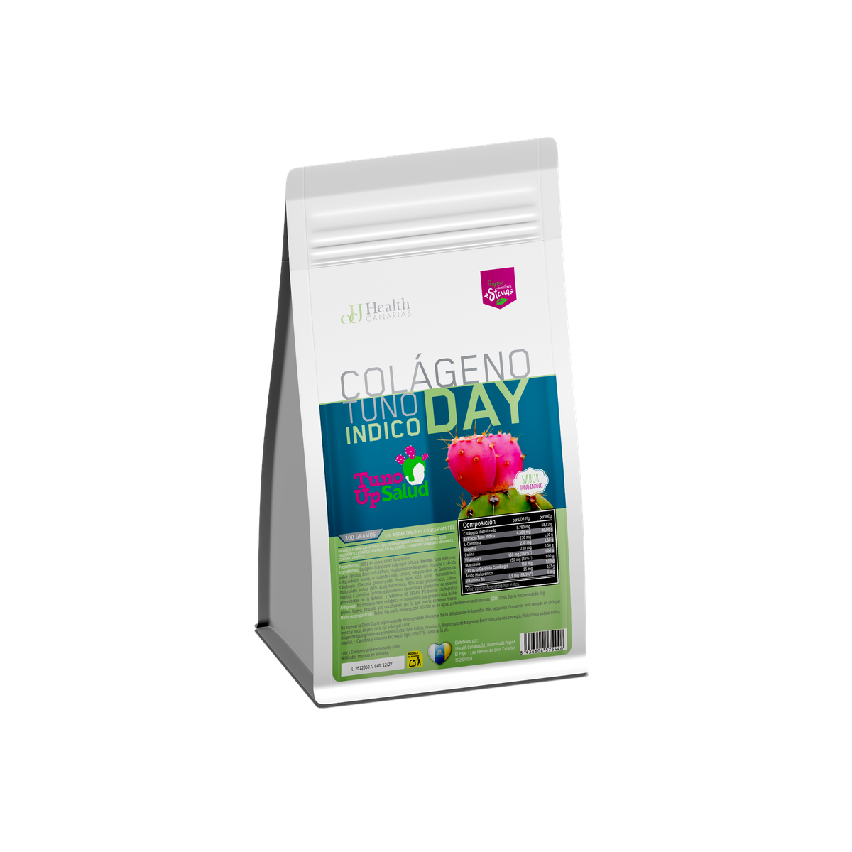 Colágeno Tuno Índico DAY 300g - JJ Health Canarias